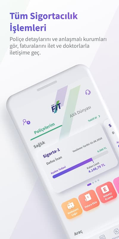 AXAFit screenshot 5