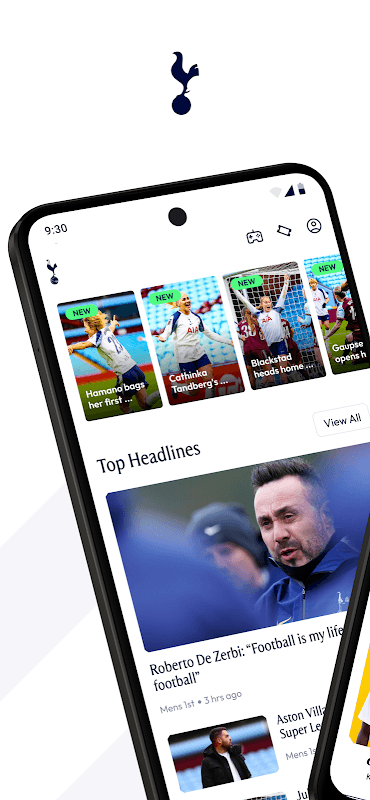 Official Spurs + Stadium App screenshot 1