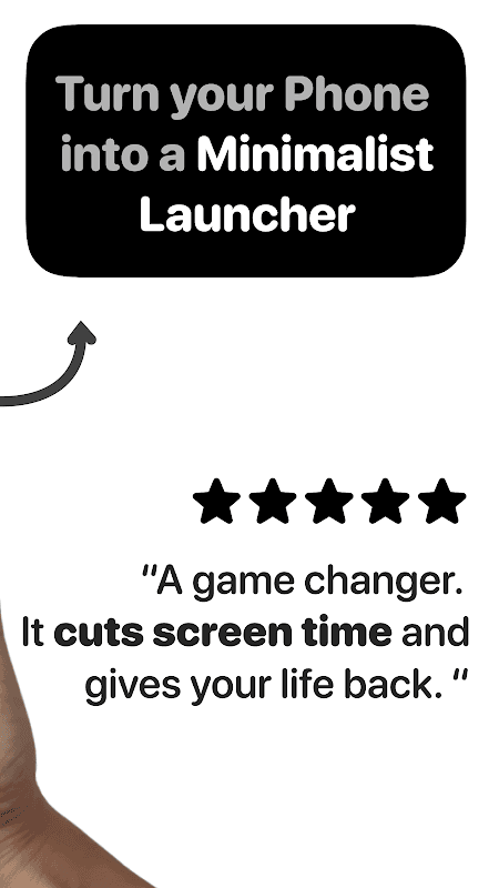 Minimalist Launcher - Flow screenshot 2