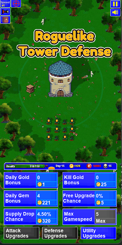 Lone Tower - Roguelike Defense screenshot 1