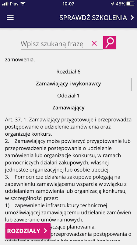 Ustawa Pzp screenshot 5