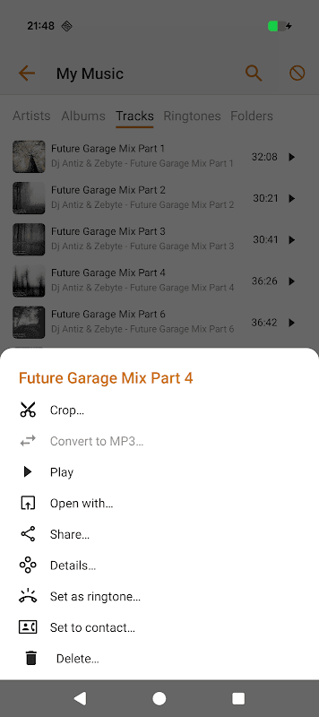 AIMP: Audio Cutter screenshot 5