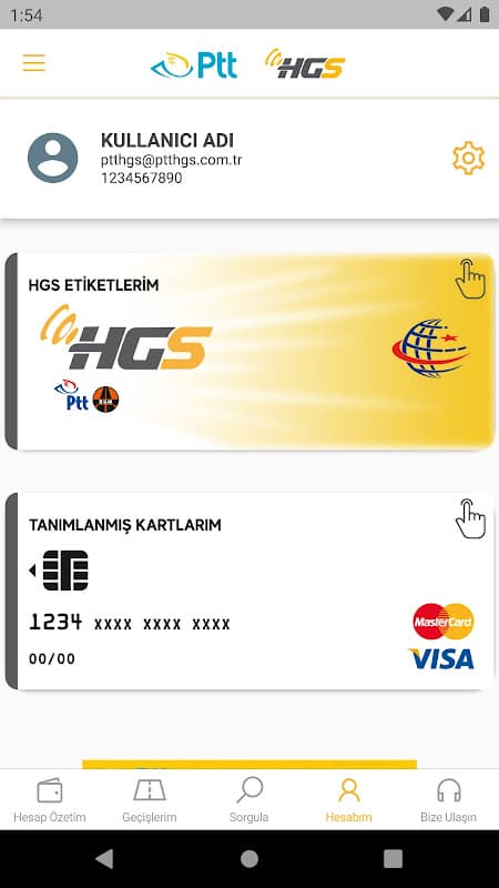 HGS - Hızlı Geçiş Sistemi screenshot 5