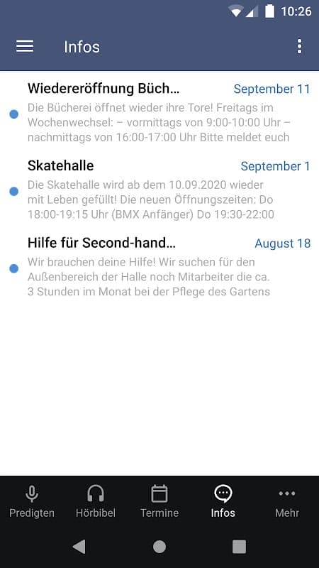 Calvary Chapel Siegen App screenshot 3