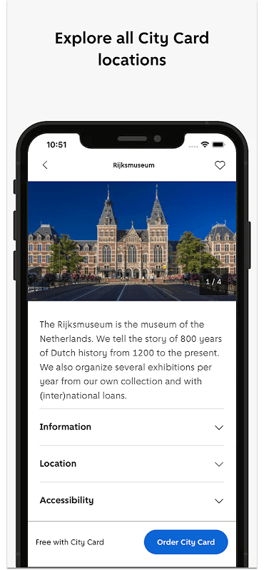 I amsterdam city card screenshot 4