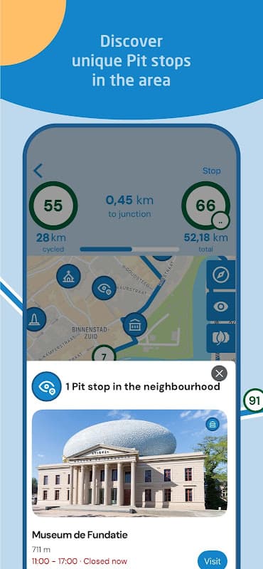 Efita cycling– route app screenshot 4
