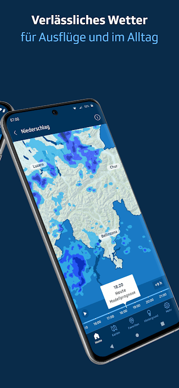 SRF Meteo - Wetter Schweiz screenshot 2