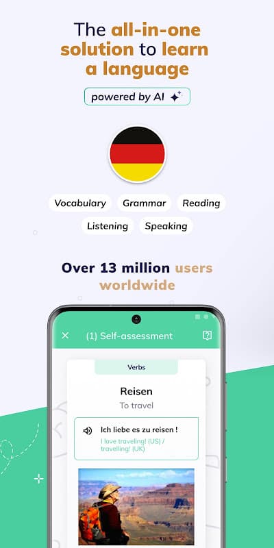 Learn German Fast: Course screenshot 1