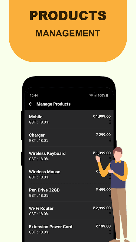 Gst invoice and billing app free screenshot 6