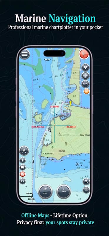 Marine Navigation Lite screenshot 1