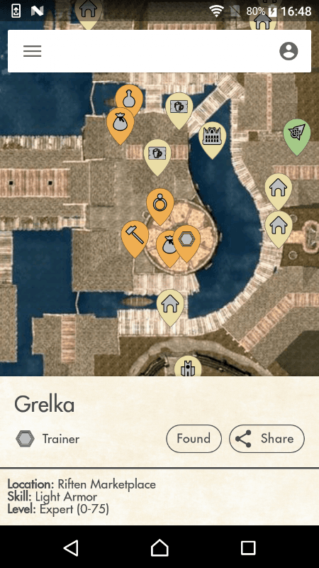MapGenie: Skyrim Map screenshot 6