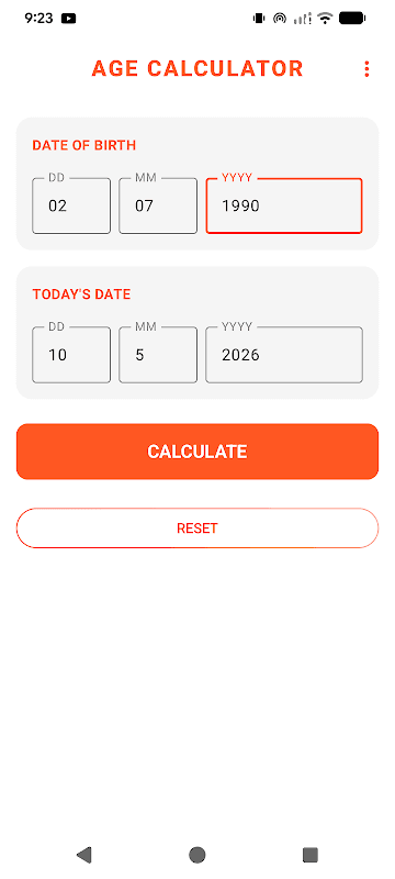 Age Calculator screenshot 2