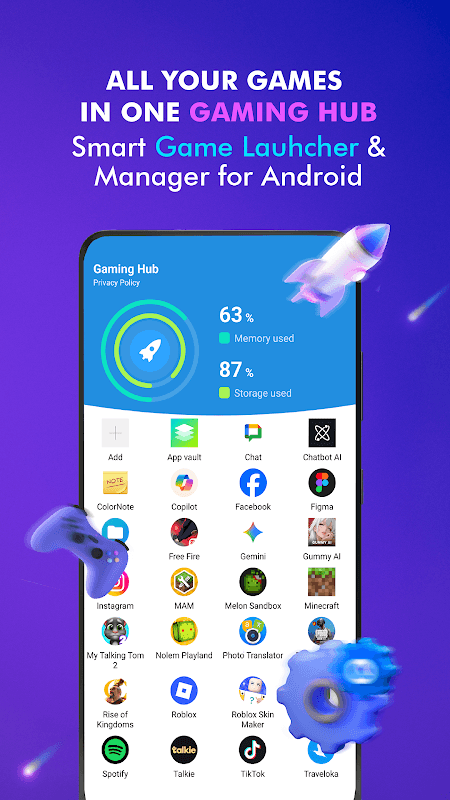 Game Manager - GAxHub Launcher screenshot 1