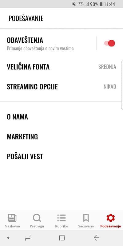 Telegraf Najnovije Vesti screenshot 5