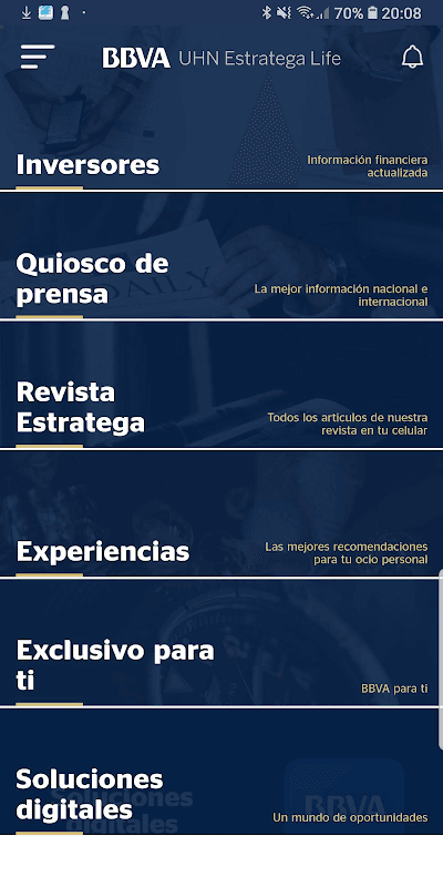 BBVA Estratega life screenshot 2