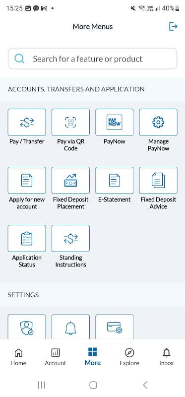 RHB Mobile SG screenshot 2