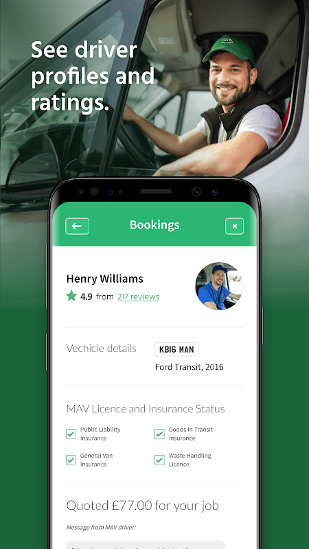 MAN & VAN screenshot 4
