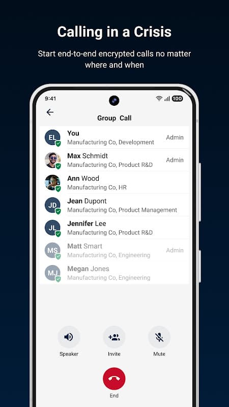 SecuSUITE® screenshot 4