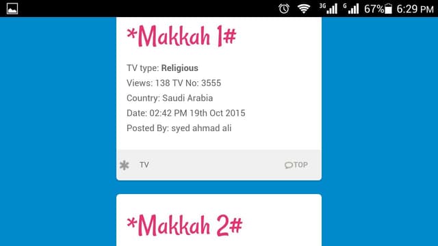 Makkah Live TV HD screenshot 2