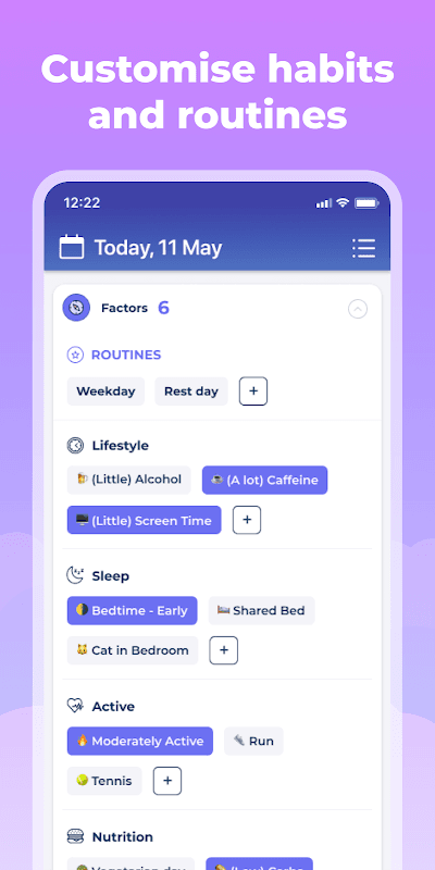 Bearable - Symptoms & Mood tracker screenshot 5