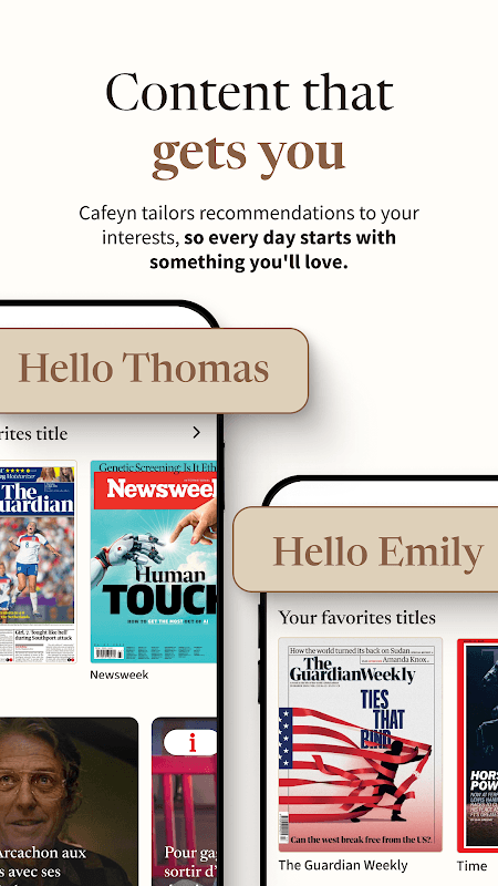 CAFEYN – Online magazine subscriptions screenshot 2