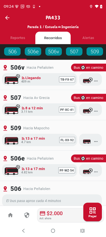 Red Movilidad screenshot 6
