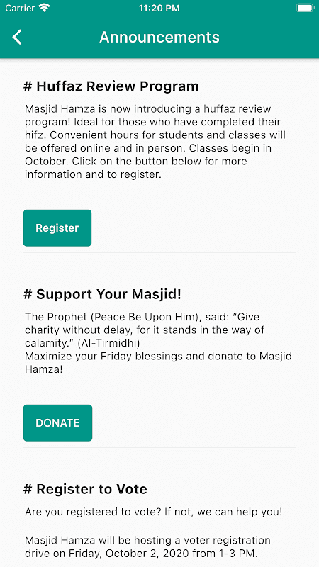 Masjid Hamza screenshot 4