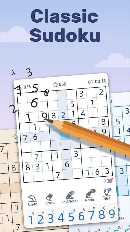 AGED Sudoku screenshot 1
