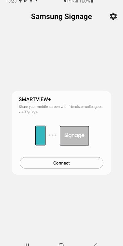 Samsung Signage Mobile screenshot 1