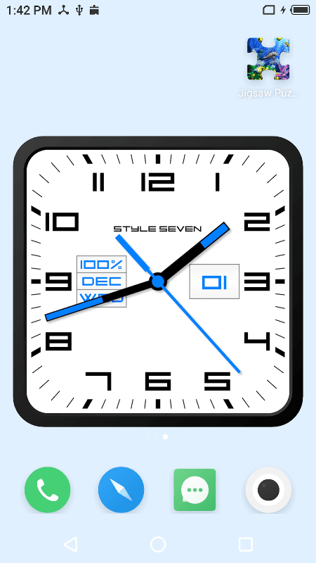Square Clock Android-7 screenshot 6
