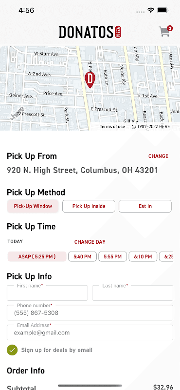 Donatos Pizza screenshot 6