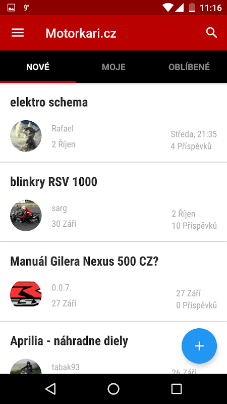 Motorkáři.cz screenshot 4