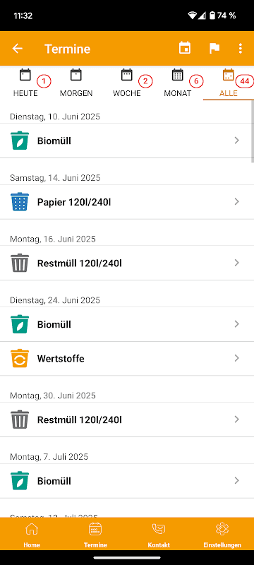 Abfall-App Landkreis Böblingen screenshot 2
