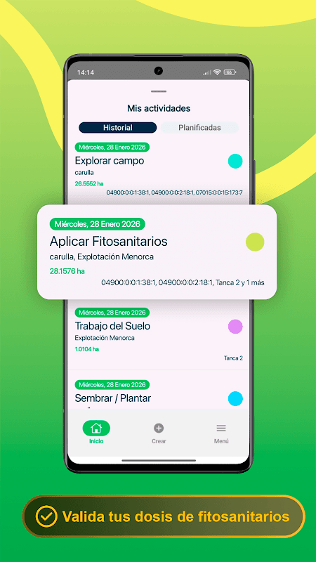 Cuaderno de campo agrícola screenshot 3