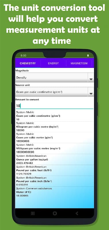 Chemical Suite Free screenshot 6