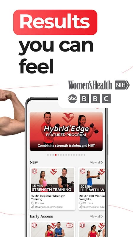HASfit Home Workout Routines screenshot 2