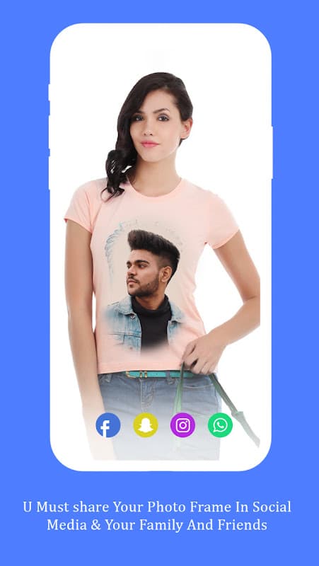 Girl T Shirt Photo Frame screenshot 6