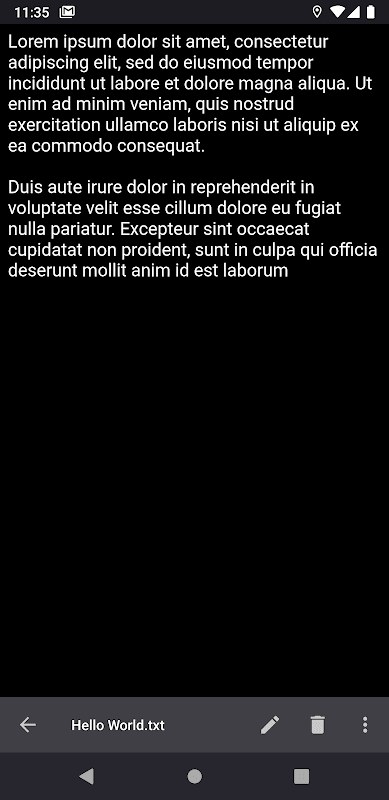 txtpad — Notepad for Android, Create txt files 🗒️ screenshot 6