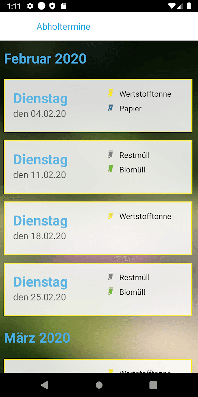 abfallapp EBD screenshot 3