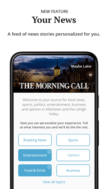 Allentown - Morning Call screenshot 1