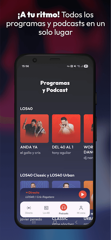 LOS40 Radio screenshot 6