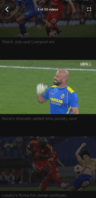 UEFA Europa League screenshot 2