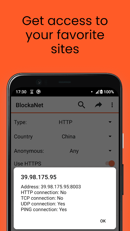 BlockaNet: Free Proxy List screenshot 4