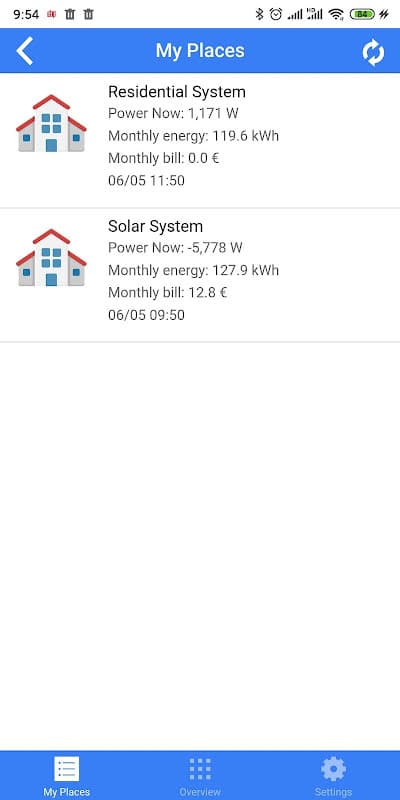 IAMMETER Home Energy Monitor screenshot 1