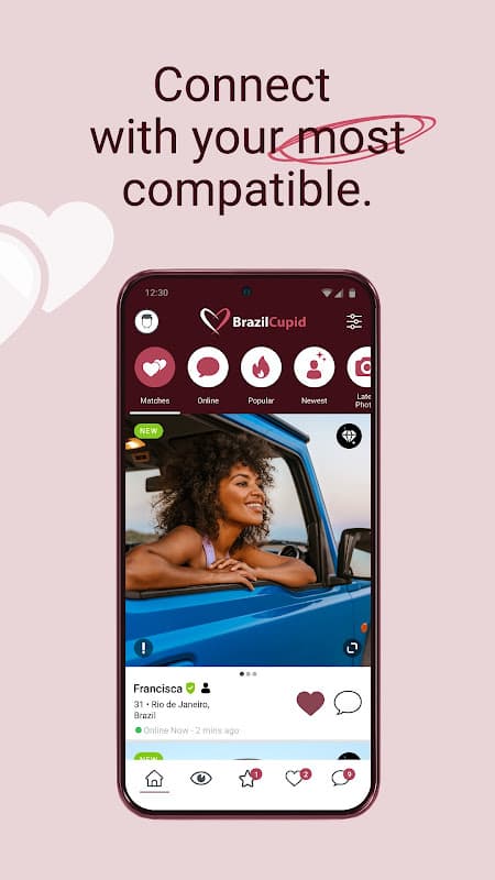 BrazilCupid: Brazilian Dating screenshot 3