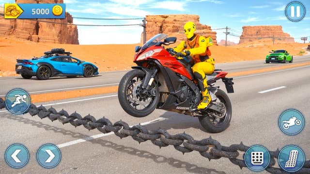 Ragdoll Bike Smash Fall Crash screenshot 4