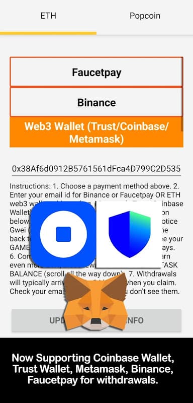 CryptoPop - Earn ETH screenshot 6