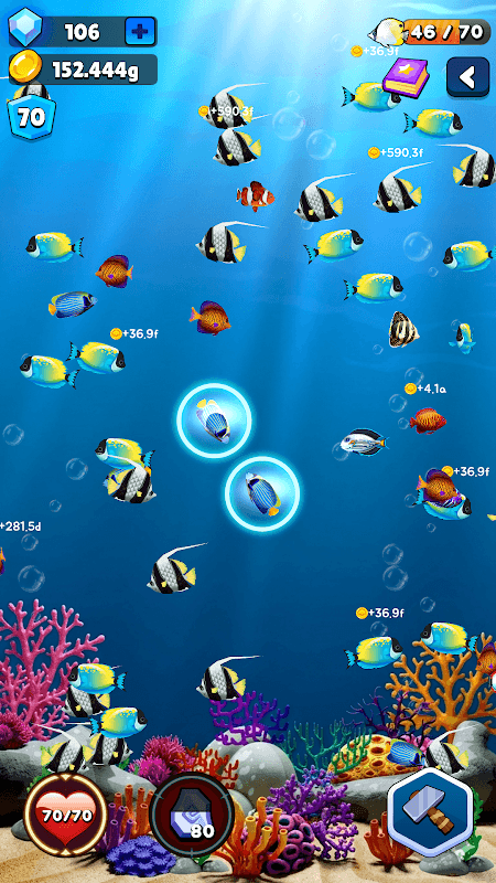 Merge Fish Evolution screenshot 4