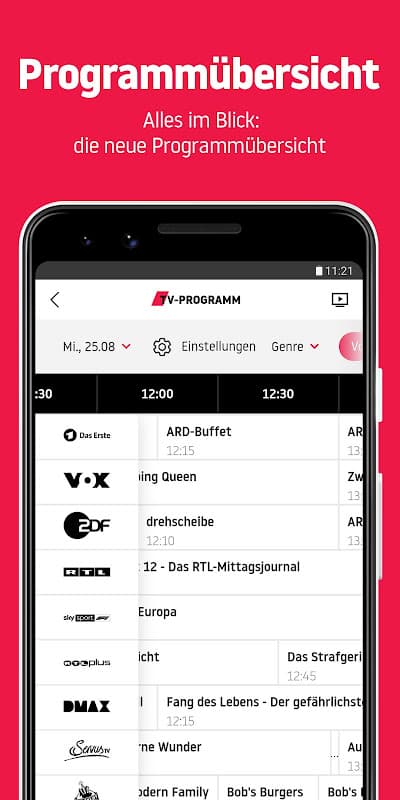 prisma – deine TV-Programm-App screenshot 3