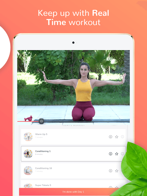 GymNadz - Women's Fitness App screenshot 2